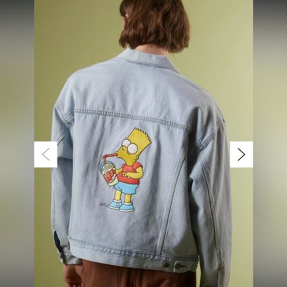 Limited Edition Levi’s x The Simpsons Trucker Jacket – Size L. NWT - Picture 3 of 13